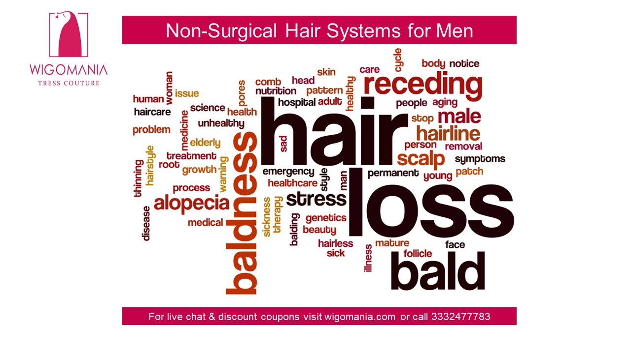 Non surgical hair replacement